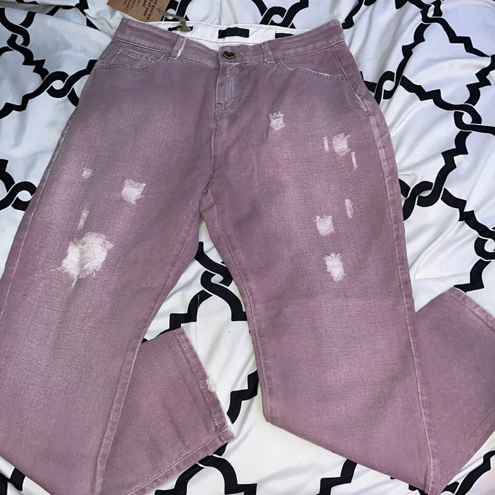 Twin-Set Light Purple Jeans